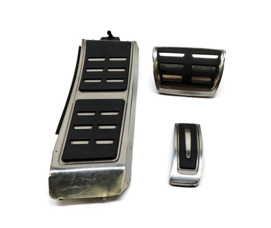Thumbnail 2: 2016 AUDI S5 (B8 8T) GAS BRAKE DEAD FOOT REST PEDAL TRIM SET-3
