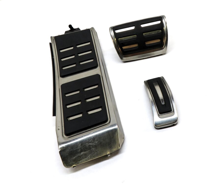 Thumbnail 3: 2016 AUDI S5 (B8 8T) GAS BRAKE DEAD FOOT REST PEDAL TRIM SET-3