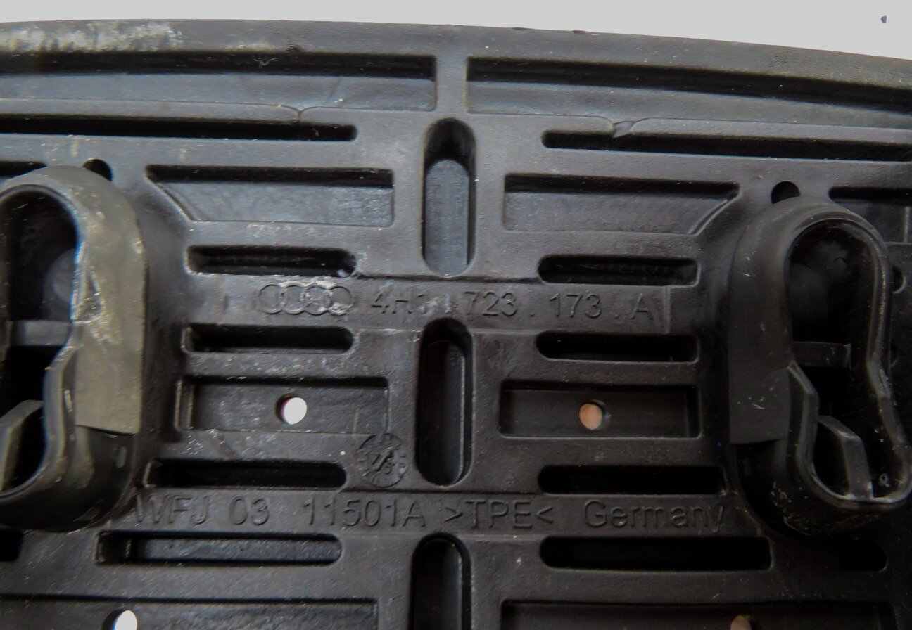 Thumbnail 9: 2016 AUDI S5 (B8 8T) GAS BRAKE DEAD FOOT REST PEDAL TRIM SET-3
