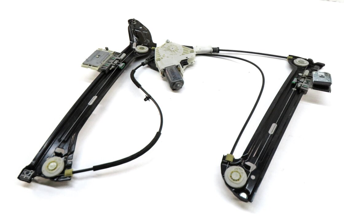 2016 AUDI S5 (B8 8T) FRONT LEFT DRIVER DOOR POWER WINDOW MOTOR w/ REGULATOR