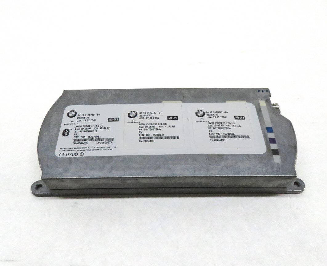 Thumbnail 2: 2006 BMW M6 (E63) CELL PHONE CONNECT CONNECTION BLUETOOTH CONTROL MODULE
