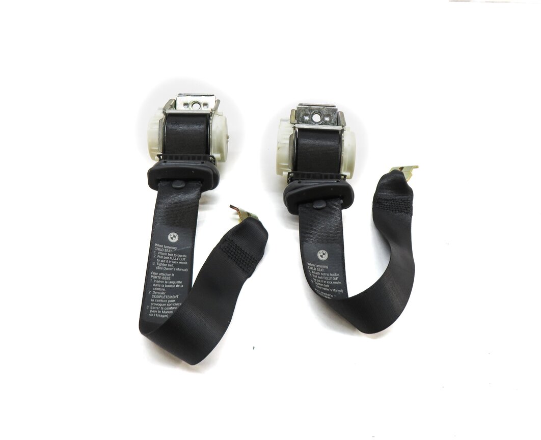 Thumbnail 2: 2006 BMW M6 (E63) REAR LEFT & RIGHT SEATBELT RETRACTOR SET 2 (BLACK) 72117918753