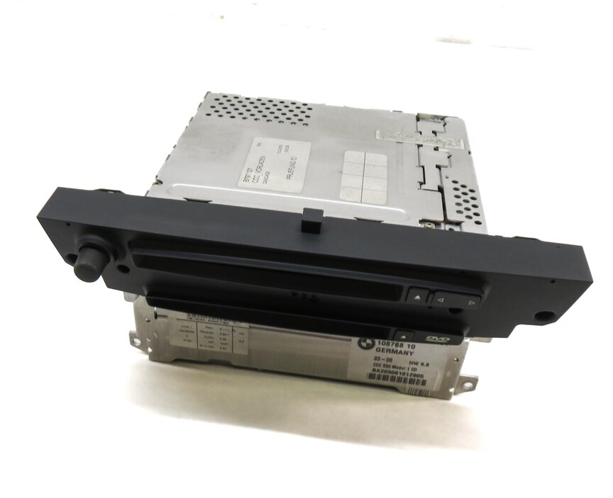 2006 BMW M6 (E63) FRONT RADIO STEREO CD DVD PLAYER HEAD UNIT 65839117560