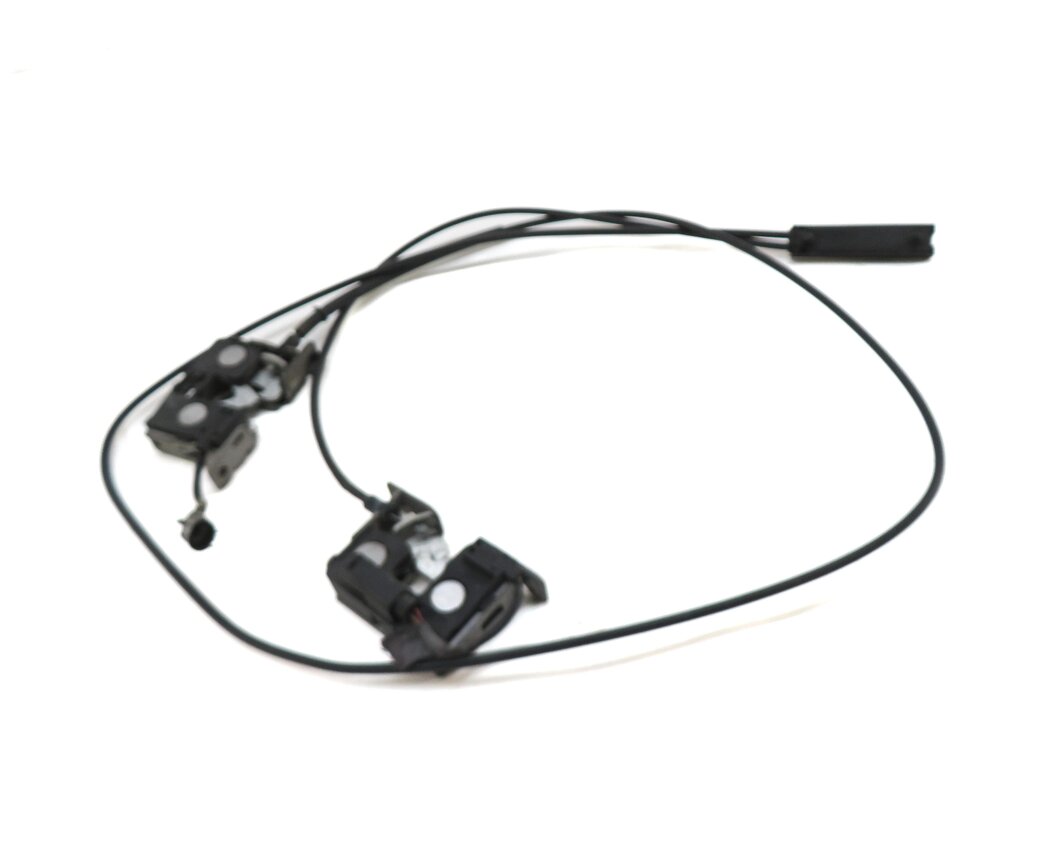 Thumbnail 3: 2006 BMW M6 (E63) LEFT & RIGHT HOOD LOCK LATCH SET 2 w/ CABLES 51237115229