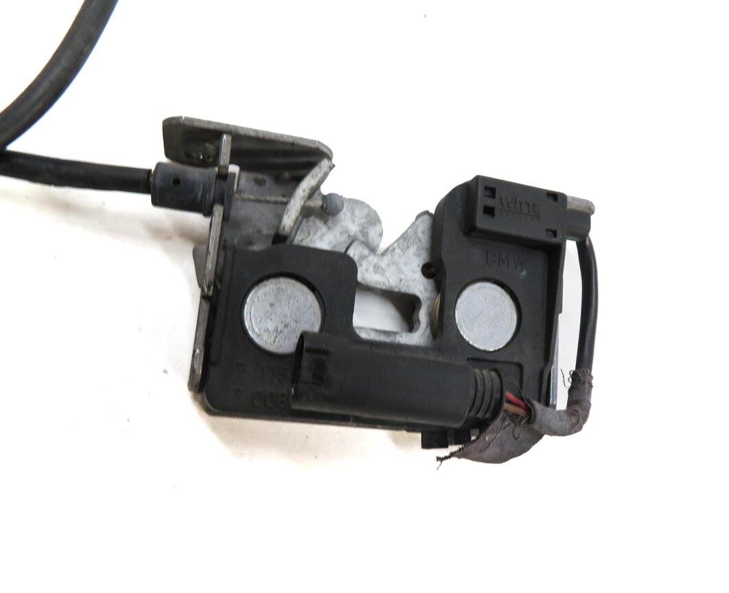 Thumbnail 8: 2006 BMW M6 (E63) LEFT & RIGHT HOOD LOCK LATCH SET 2 w/ CABLES 51237115229