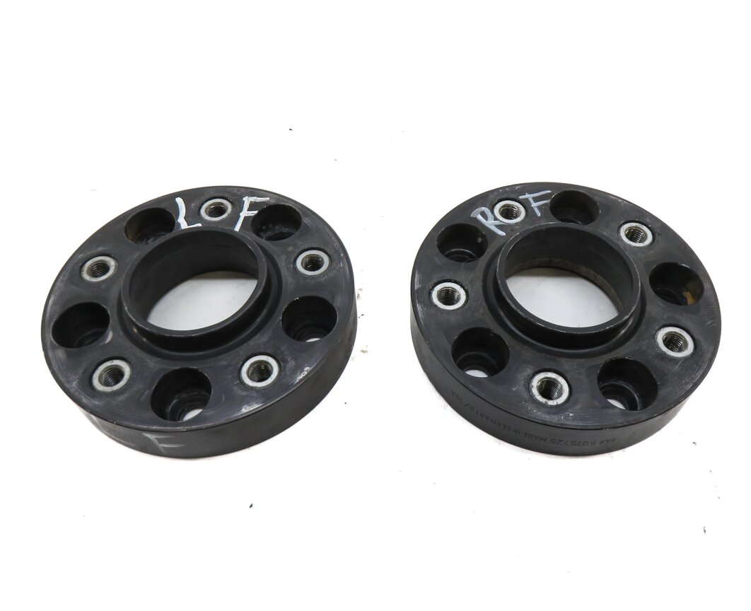 Thumbnail 2: 2006 BMW M6 (E63) FRONT LEFT & RIGHT H&R WHEEL SPACER SET 2 8/18A