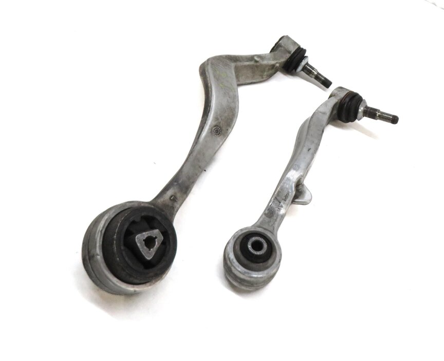 2006-2010 BMW 7 M6 SERIES (E63 E65) FRONT LEFT DRIVER LOWER CONTROL ARM SET 2