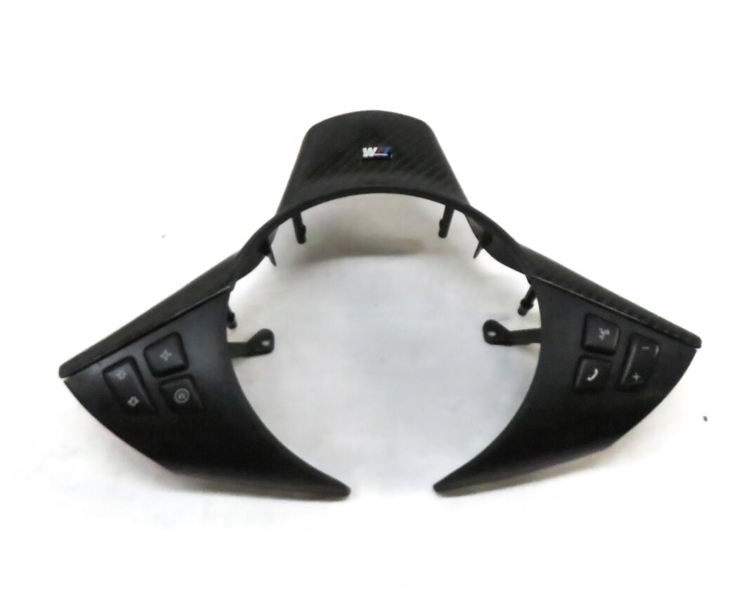 Thumbnail 2: 2006 BMW M6 (E63) M ///M SPORT STEERING WHEEL CARBON FIBER TRIM COVER & SWITCHES