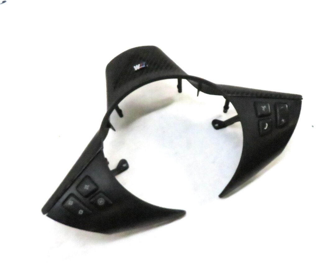 Thumbnail 3: 2006 BMW M6 (E63) M ///M SPORT STEERING WHEEL CARBON FIBER TRIM COVER & SWITCHES