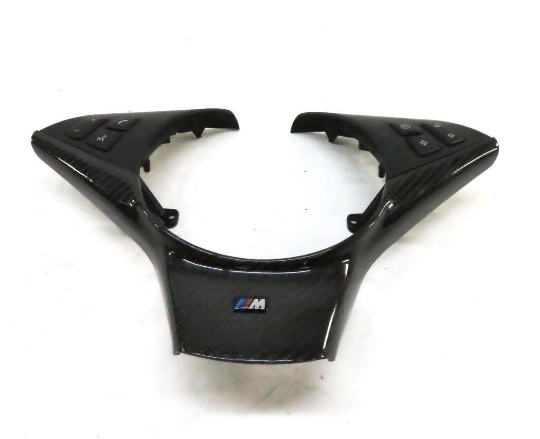 Thumbnail 4: 2006 BMW M6 (E63) M ///M SPORT STEERING WHEEL CARBON FIBER TRIM COVER & SWITCHES