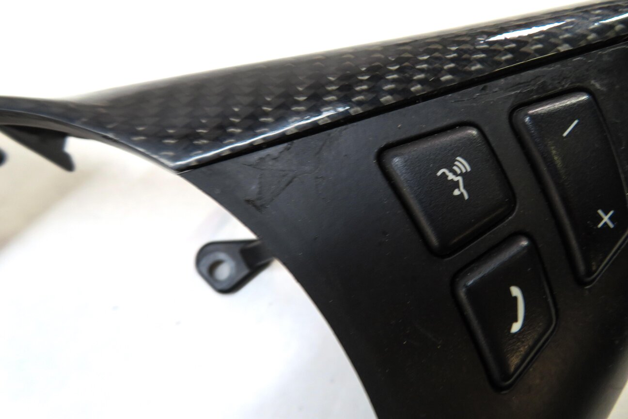 Thumbnail 6: 2006 BMW M6 (E63) M ///M SPORT STEERING WHEEL CARBON FIBER TRIM COVER & SWITCHES