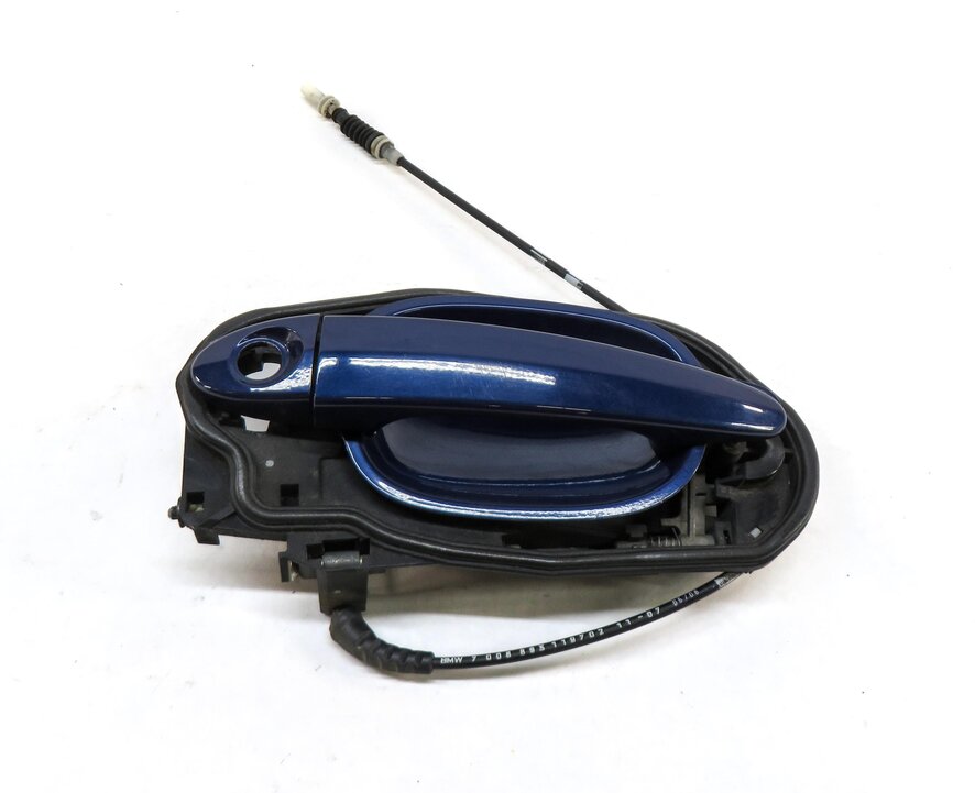 Thumbnail 2: 2006-2010 BMW 650i M6 ///M (E63) LEFT DRIVER COMFORT ACCESS DOOR HANDLE (BLUE)