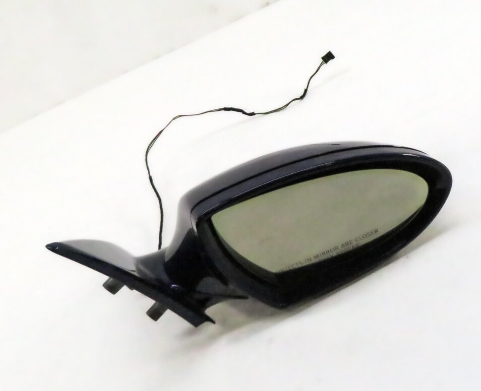 Thumbnail 3: 2006-2008 BMW M6 (E63) RIGHT P-FOLD HEATED AUTODIM MEMORY DOOR MIRROR (BLUE)