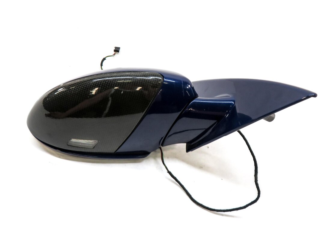 Thumbnail 6: 2006-2008 BMW M6 (E63) RIGHT P-FOLD HEATED AUTODIM MEMORY DOOR MIRROR (BLUE)