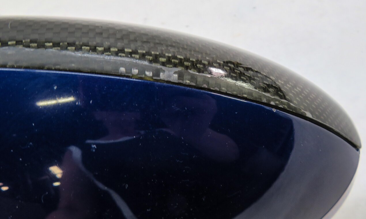 Thumbnail 7: 2006-2008 BMW M6 (E63) RIGHT P-FOLD HEATED AUTODIM MEMORY DOOR MIRROR (BLUE)
