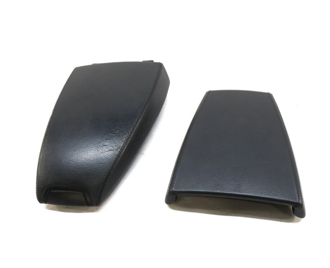 Thumbnail 2: 2006-2010 BMW M6 ///M (E63) FRONT CENTER CONSOLE ARMREST LID (BLACK LEATHER)
