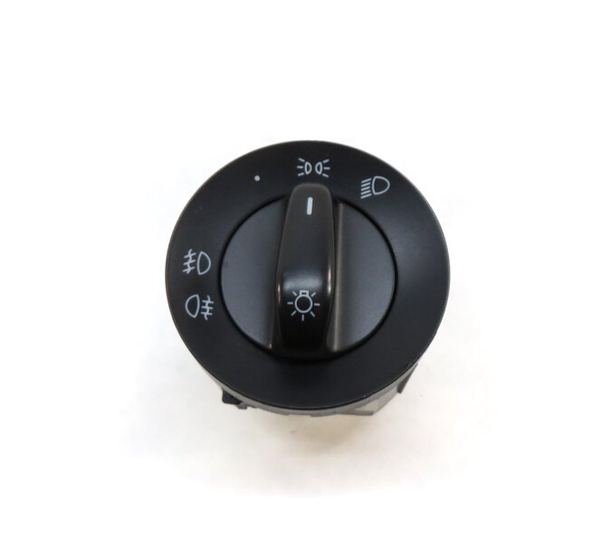Thumbnail 3: 09-10 PORSCHE CAYENNE (957) LEFT DASH HALOGEN HEADLIGHT HEAD LIGHT SWITCH KNOB