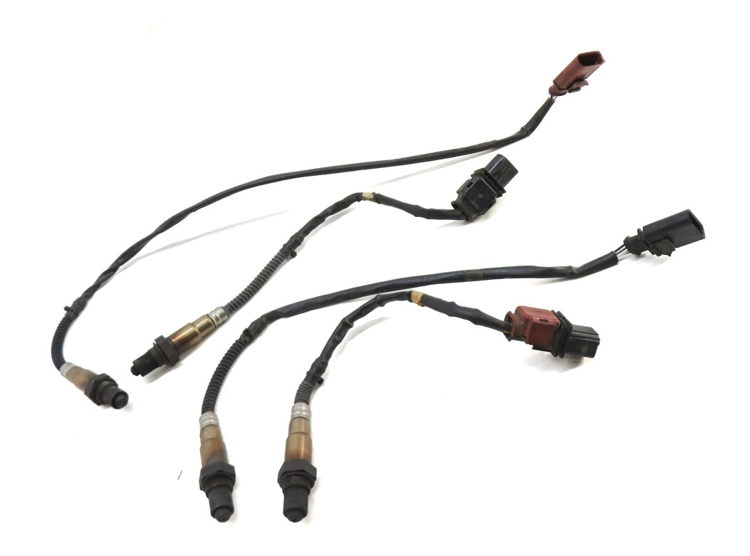Thumbnail 3: 2009 PORSCHE CAYENNE (957) 3.6L VR6 ENGINE PRE POST CAT O2 OXYGEN SENSOR SET 4