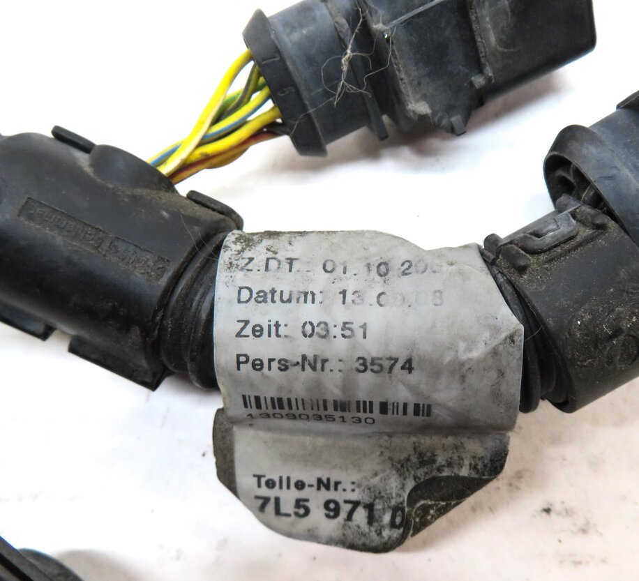 Thumbnail 5: 2009 PORSCHE CAYENNE (957) FRONT PARK ASSIST PDC SENSOR SET4 (BLACK) & HARNESS