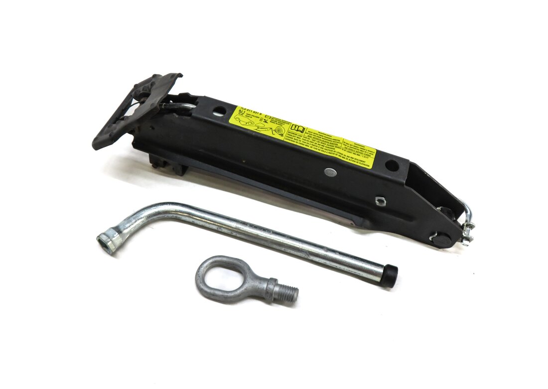 2003-2010 PORSCHE CAYENNE (955) SCISSOR JACK HANDLE w/ LUG WRENCH & TOW HOOK EYE