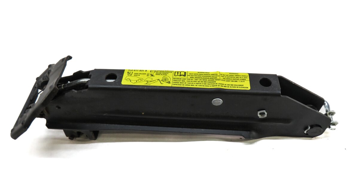 Thumbnail 7: 2003-2010 PORSCHE CAYENNE (955) SCISSOR JACK HANDLE w/ LUG WRENCH & TOW HOOK EYE