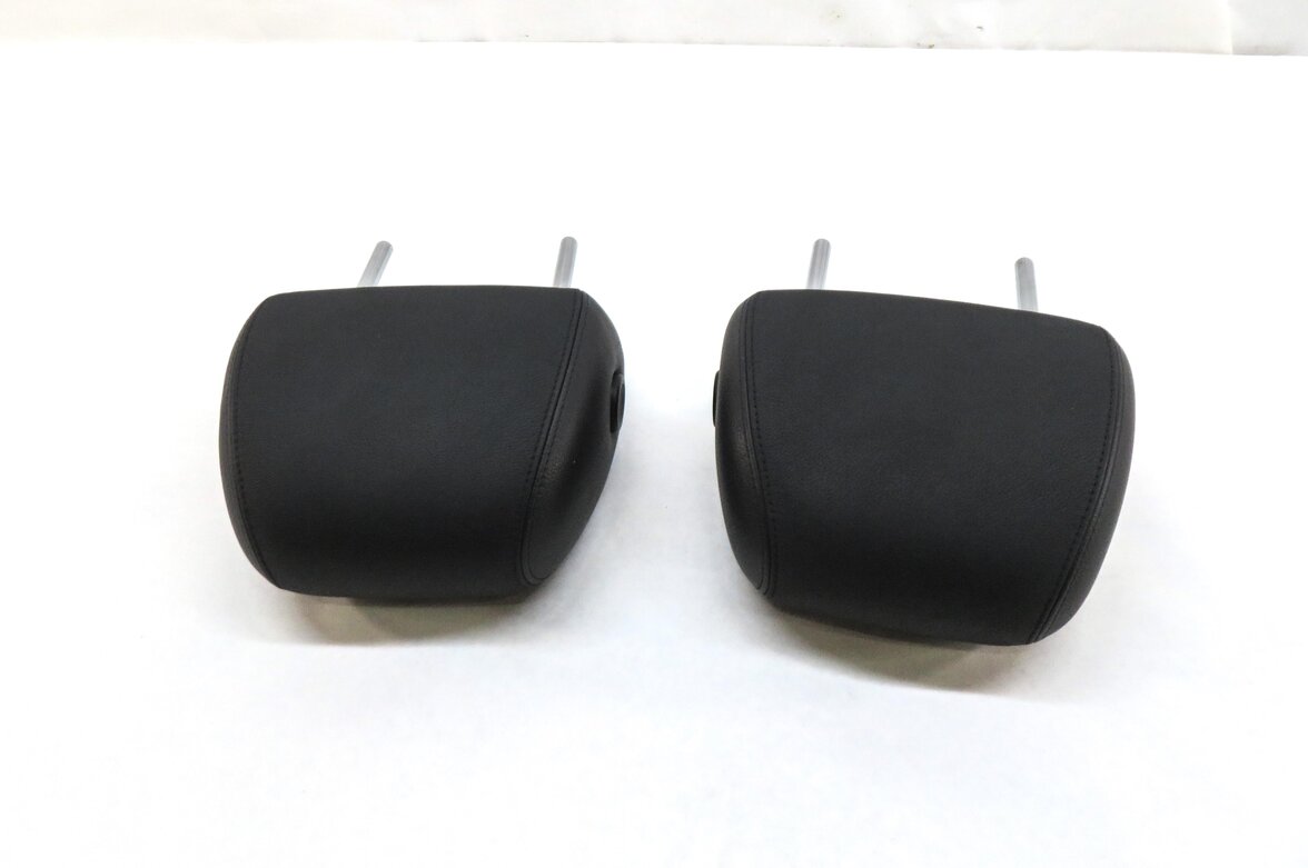 Thumbnail 5: 05-10 PORSCHE CAYENNE 955 957 FRONT LEFT DRIVER RIGHT SEAT HEADREST SET2 (BLACK)
