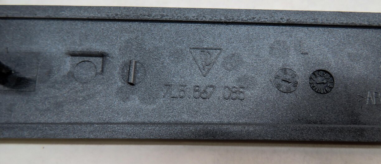 Thumbnail 17: 09 PORSCHE CAYENNE 957 FRONT REAR LEFT RIGHT DOOR DASH CONSOLE ALUMINUM TRIM SET