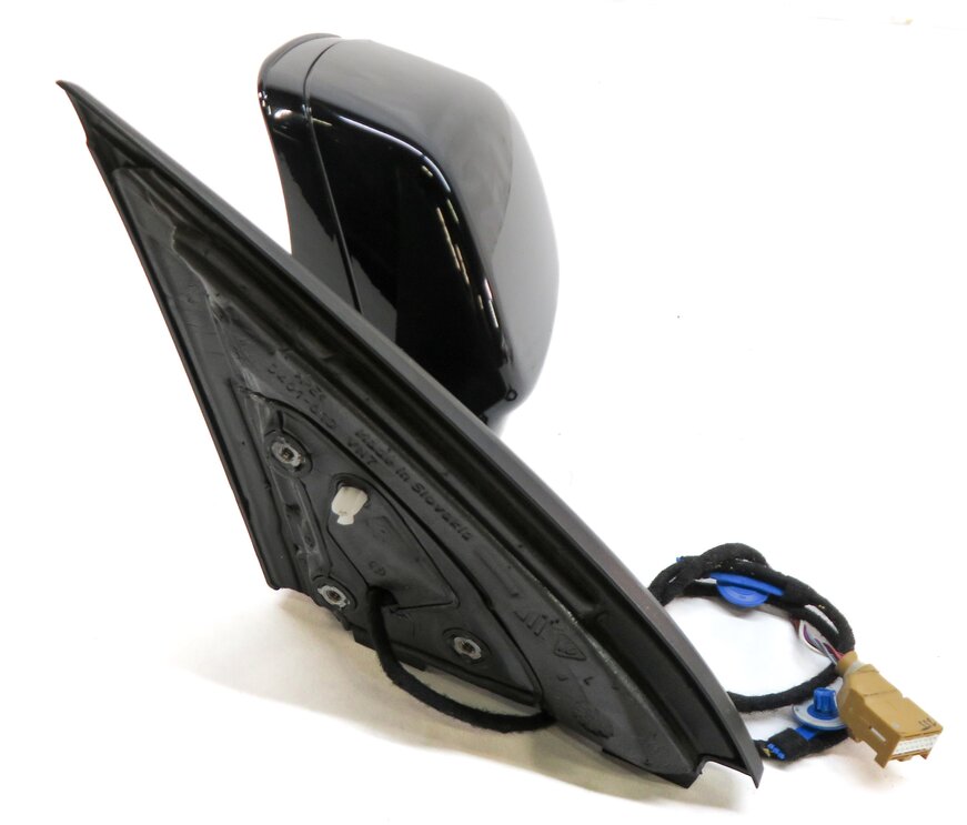 Thumbnail 4: 2008-2010 PORSCHE CAYENNE (957) LEFT DRIVER DOOR MIRROR PFOLD HEATED (BLACK)