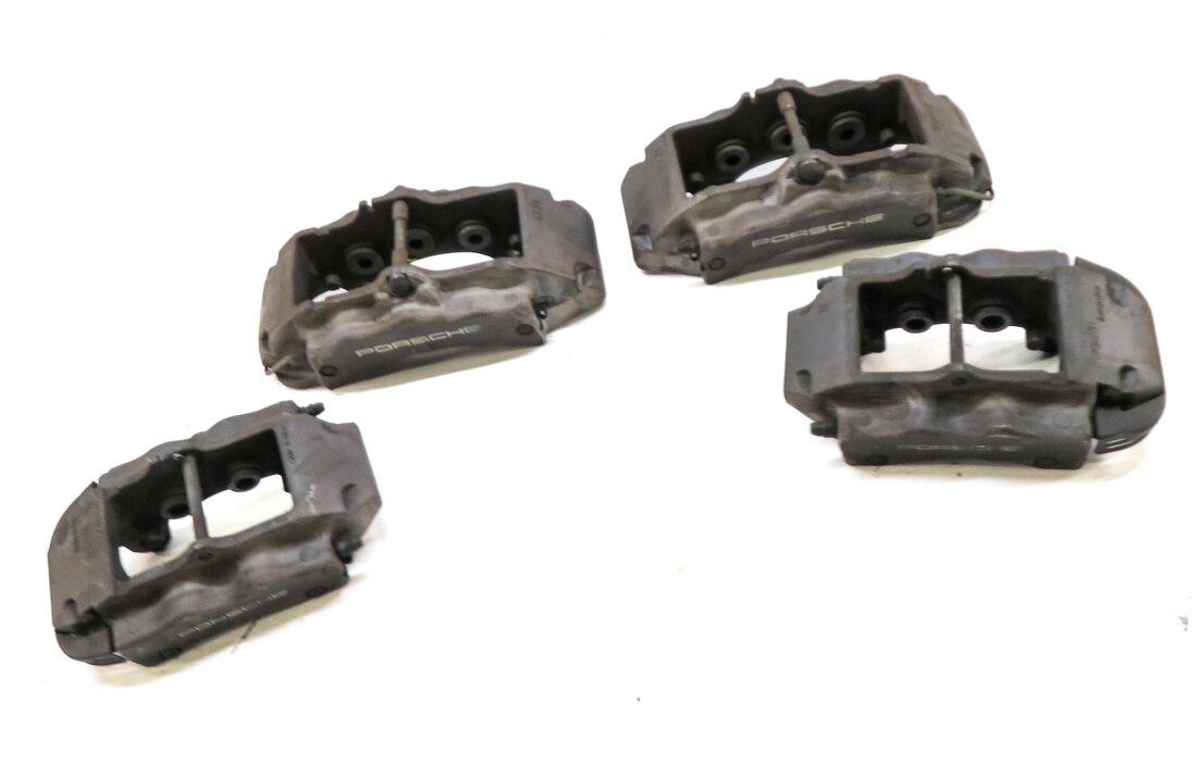 Thumbnail 2: 2004-2010 PORSCHE CAYENNE (955 957) FRONT & REAR BRAKE CALIPER SET-4 (BREMBO)