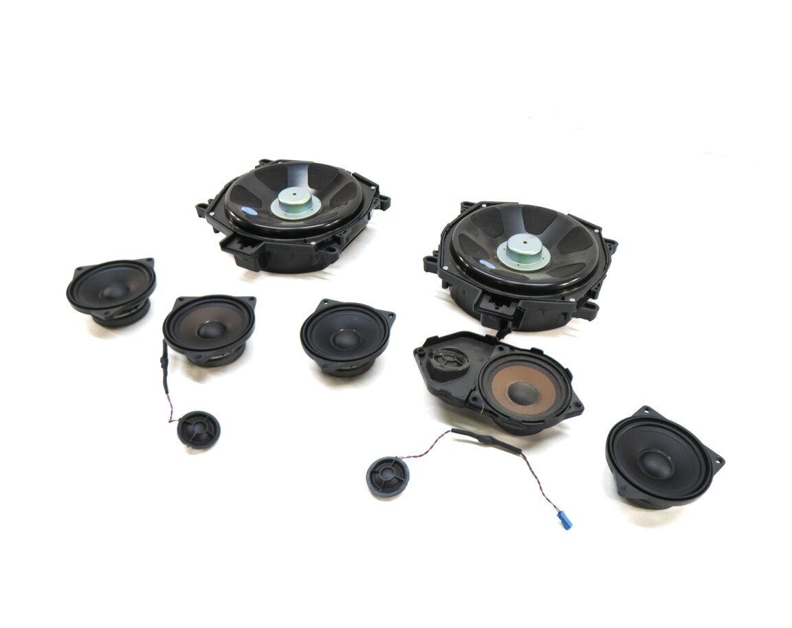 2009 BMW X5 E70 RADIO STEREO FRONT REAR LEFT RIGHT DOOR DASH DECK SPEAKER SET 10