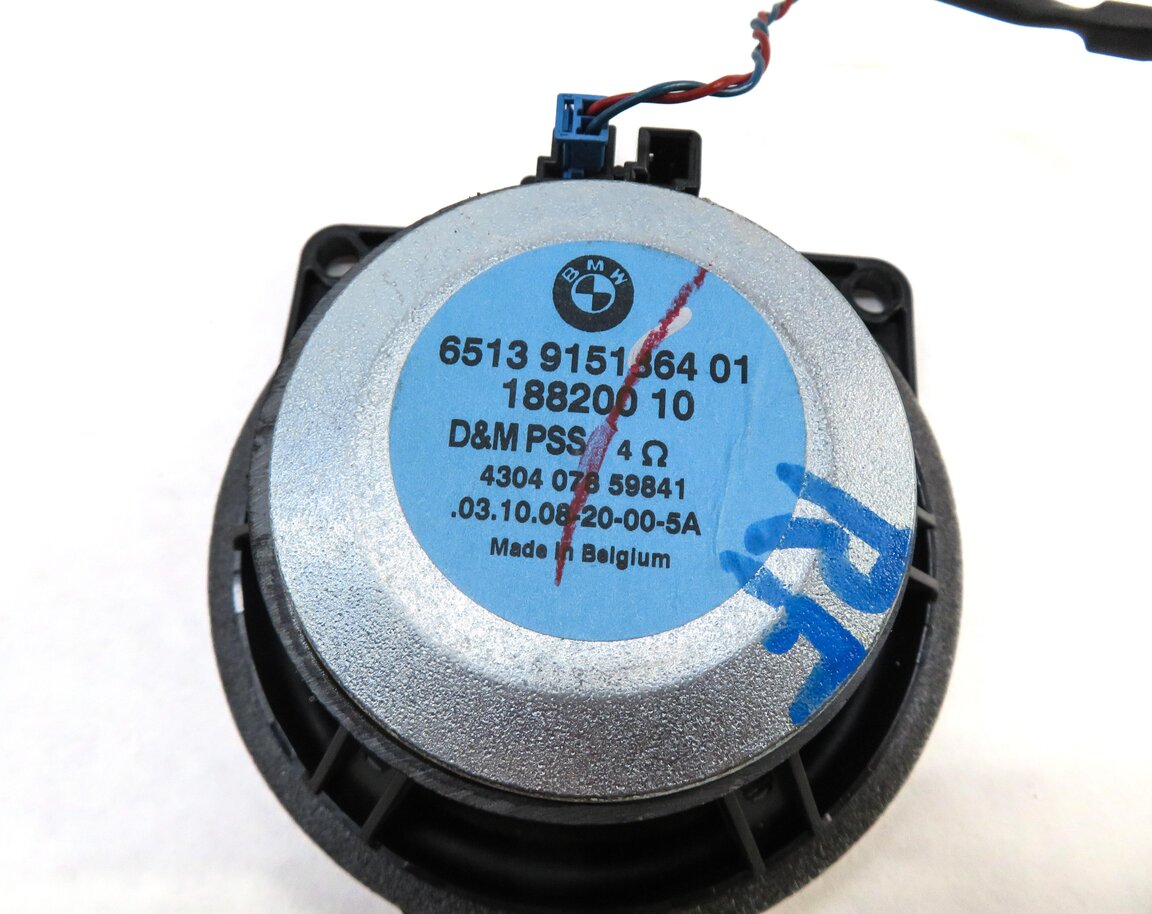 Thumbnail 10: 2009 BMW X5 E70 RADIO STEREO FRONT REAR LEFT RIGHT DOOR DASH DECK SPEAKER SET 10