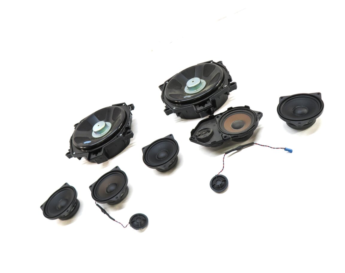 Thumbnail 16: 2009 BMW X5 E70 RADIO STEREO FRONT REAR LEFT RIGHT DOOR DASH DECK SPEAKER SET 10