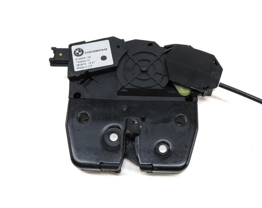 Thumbnail 5: 2009 BMW X5 (E70) REAR HATCH TRUNK UPPER LOCK LATCH w/ CABLE 51247206579