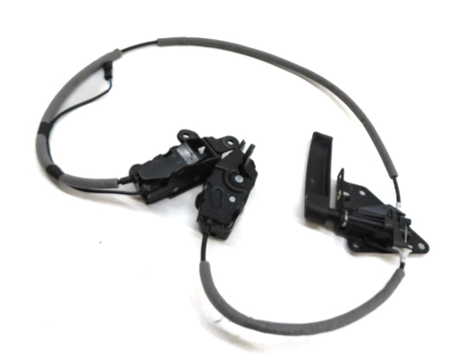 2009 BMW X5 (E70) REAR LEFT & RIGHT LOWER LOCK LATCH w/ HANDLE SET 3 & CABLES