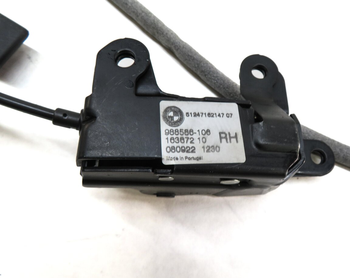 Thumbnail 11: 2009 BMW X5 (E70) REAR LEFT & RIGHT LOWER LOCK LATCH w/ HANDLE SET 3 & CABLES