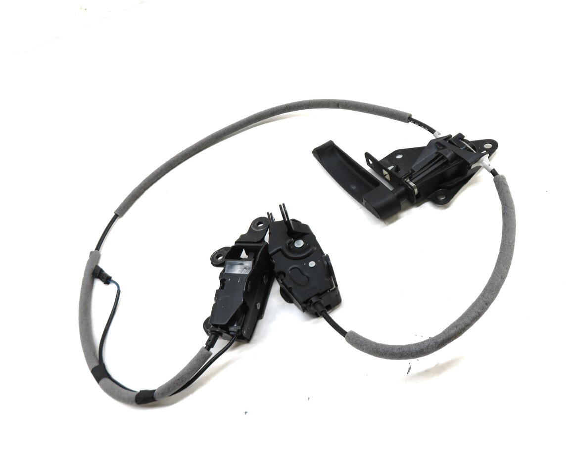 Thumbnail 3: 2009 BMW X5 (E70) REAR LEFT & RIGHT LOWER LOCK LATCH w/ HANDLE SET 3 & CABLES