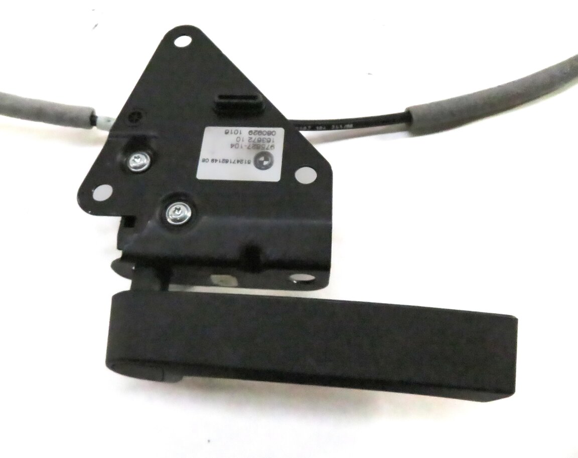 Thumbnail 6: 2009 BMW X5 (E70) REAR LEFT & RIGHT LOWER LOCK LATCH w/ HANDLE SET 3 & CABLES