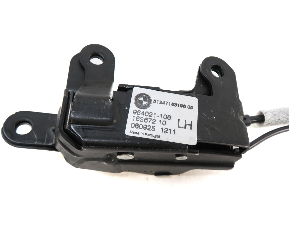 Thumbnail 9: 2009 BMW X5 (E70) REAR LEFT & RIGHT LOWER LOCK LATCH w/ HANDLE SET 3 & CABLES