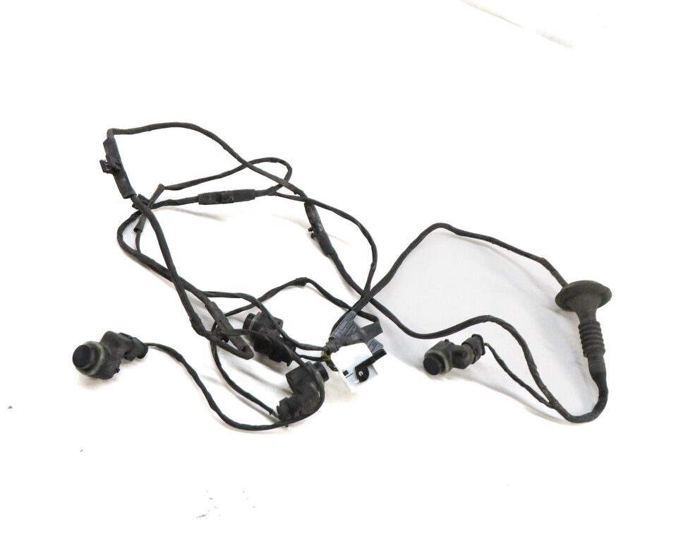 2009 BMW X5 (E70) REAR PARK ASSIST PDC SENSOR SET4 (BLACK) w/ WIRE HARNESS