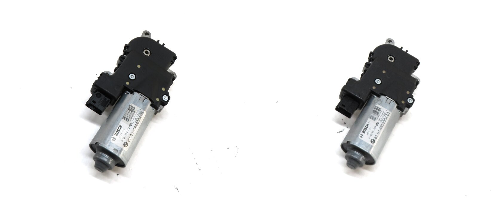 04-13 BMW X5 E53 E70 04-11 X3 (F25) PANORAMIC GLASS SUNROOF SUN ROOF MOTOR SET2