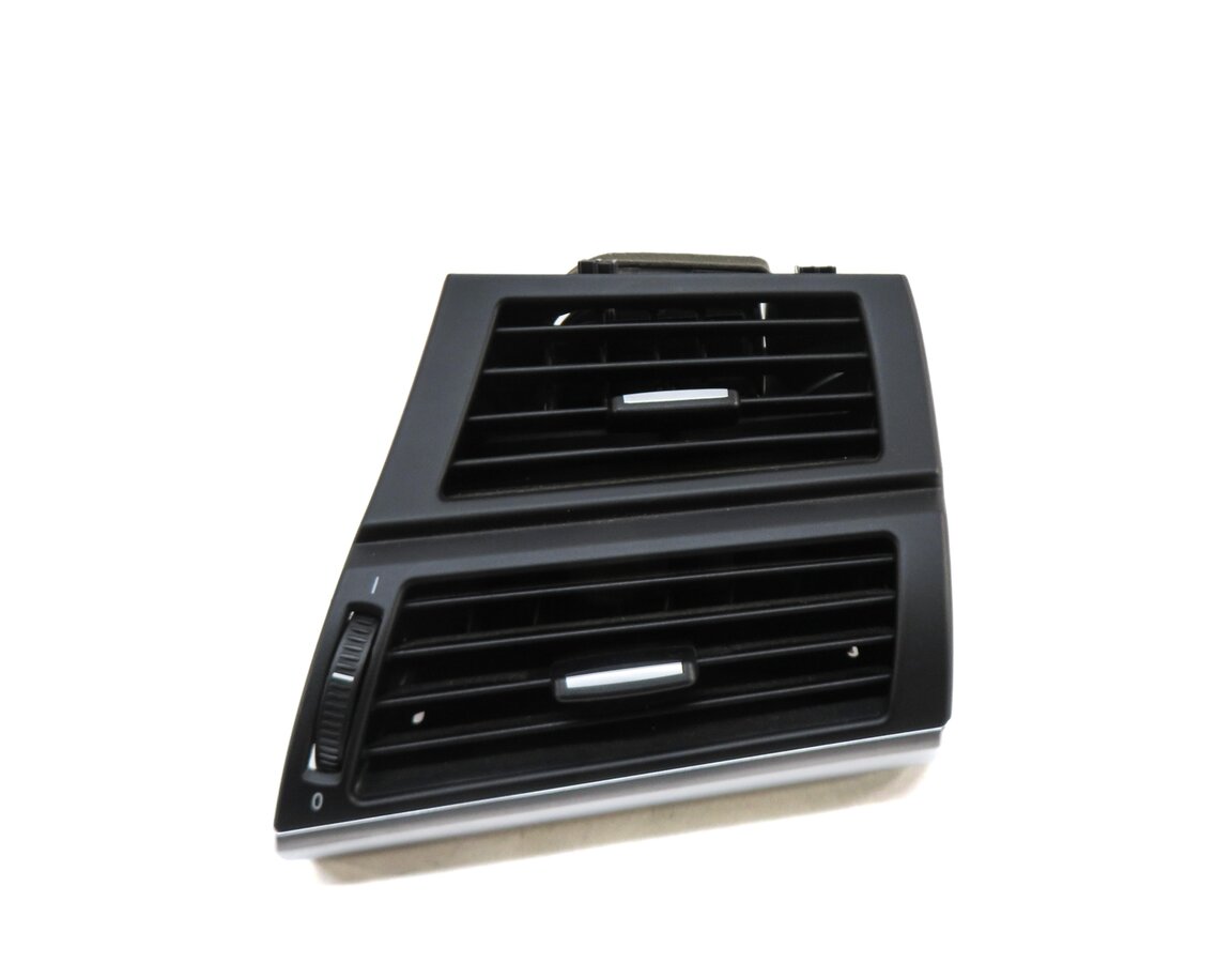 Thumbnail 2: 2009 BMW X5 (E70) FRONT RIGHT PASSENGER OUTER DASH A/C HEATER AIR VENT (BLACK)