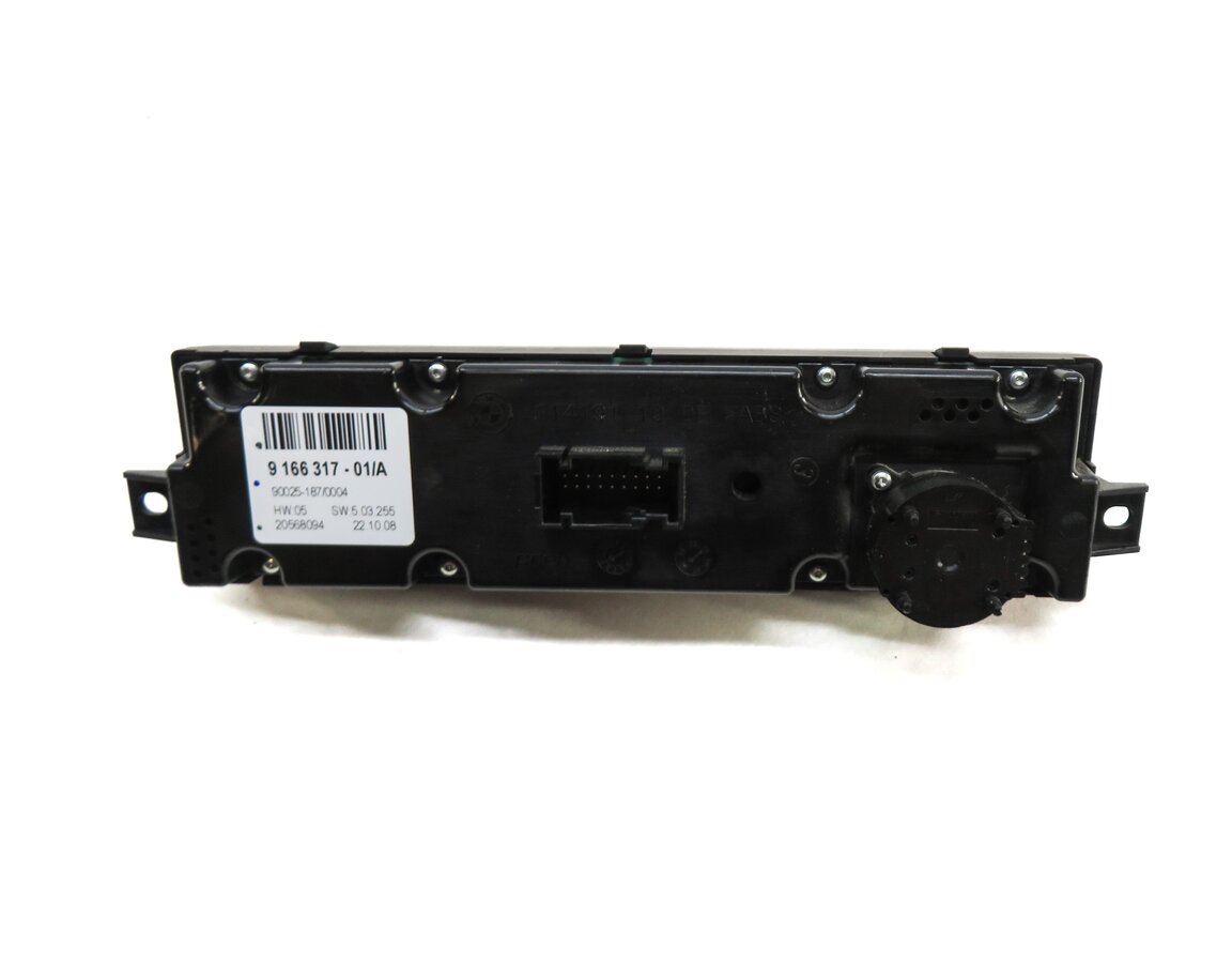 Thumbnail 6: 2007-2013 BMW X5 (E70) REAR HEATER A/C CLIMATE TEMPERATURE CONTROL PANEL