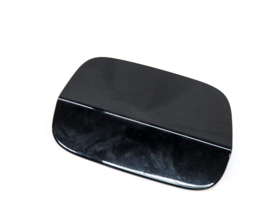 07-13 BMW X5 (E70) GAS TANK FUEL DOOR LID COVER TRIM (BLACK SAPPHIRE METALLIC)