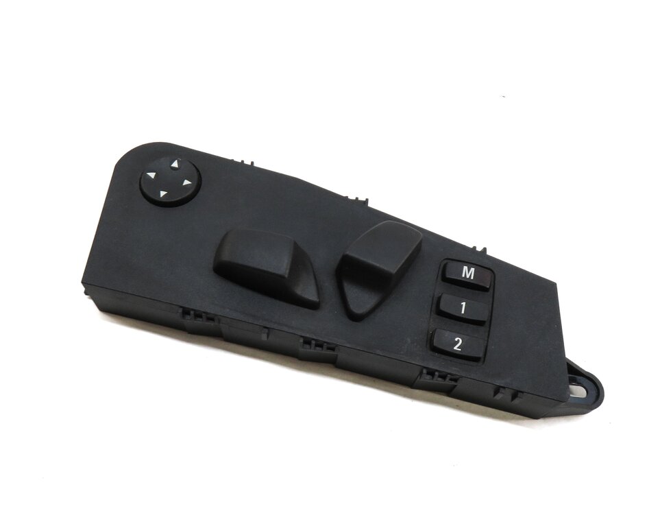 2009 BMW X5 (E70) FRONT LEFT DRIVER SEAT MEMORY ADJUST ADJUSTMENT SWITCH (BLACK)