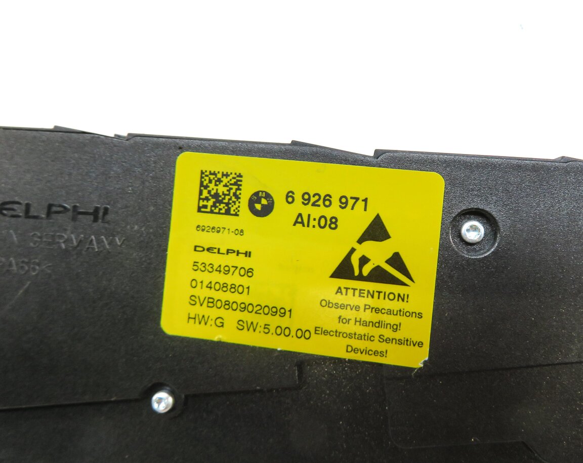 Thumbnail 6: 2009 BMW X5 (E70) FRONT LEFT DRIVER SEAT MEMORY ADJUST ADJUSTMENT SWITCH (BLACK)