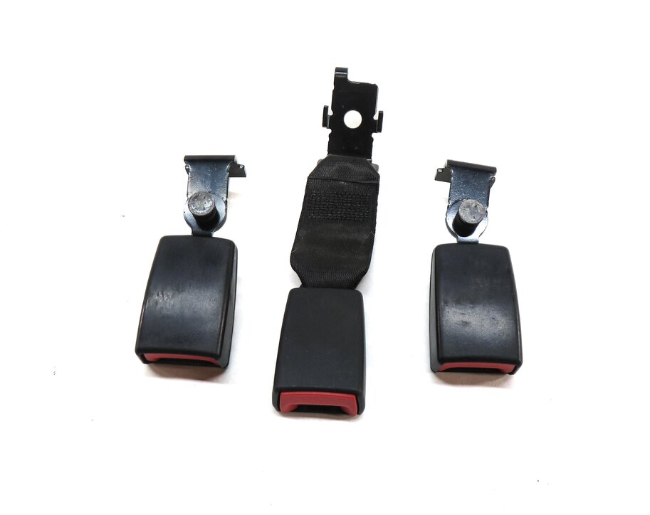 Thumbnail 2: 2009 BMW X5 (E70) REAR 2ND ROW LEFT RIGHT & CENTER SEATBELT BUCKLE RECEIVER SET3