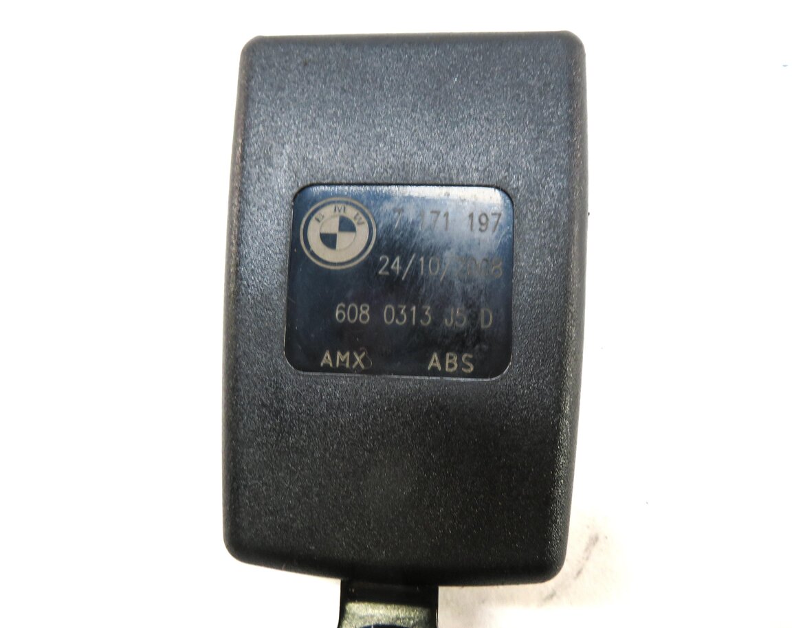 Thumbnail 5: 2009 BMW X5 (E70) REAR 2ND ROW LEFT RIGHT & CENTER SEATBELT BUCKLE RECEIVER SET3