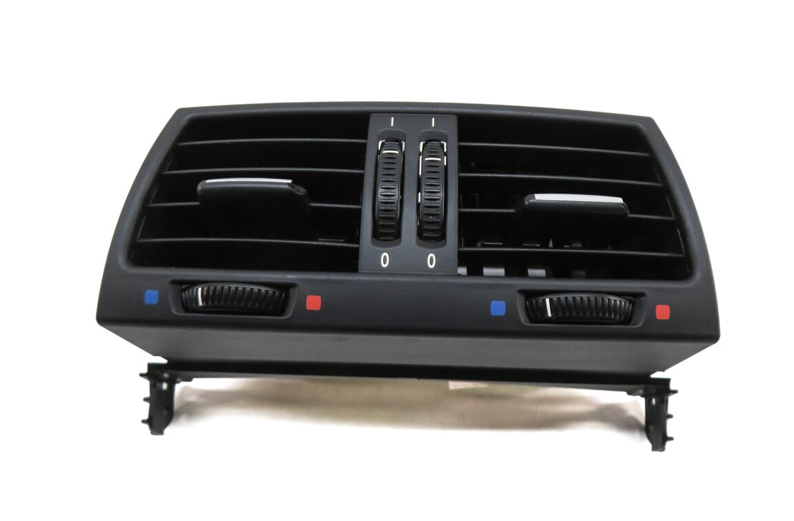 Thumbnail 2: 2009 BMW X5 (E70) REAR CENTER CONSOLE HVAC A/C HEATER AIR VENT (BLACK) 6954953