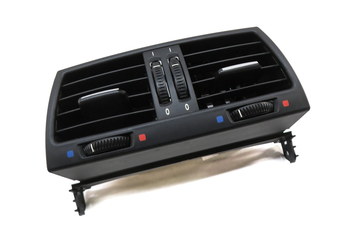 Thumbnail 3: 2009 BMW X5 (E70) REAR CENTER CONSOLE HVAC A/C HEATER AIR VENT (BLACK) 6954953