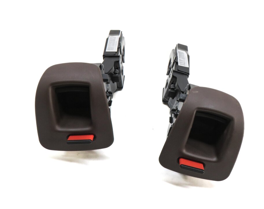 2009 BMW X5 (E70) REAR LEFT & RIGHT SEAT LOCK LATCH SET 2 (TOBACCO BROWN)